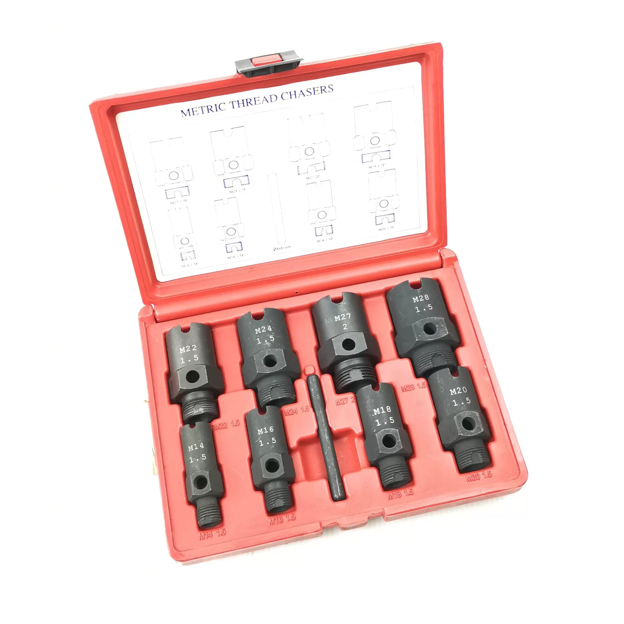 [EUS] 4092 Metric Thread Chaser Set For A/C – Eu Soon Tools Sdn Bhd